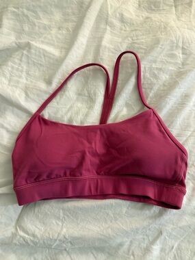 lululemon athletica flo Y bra - Berry
